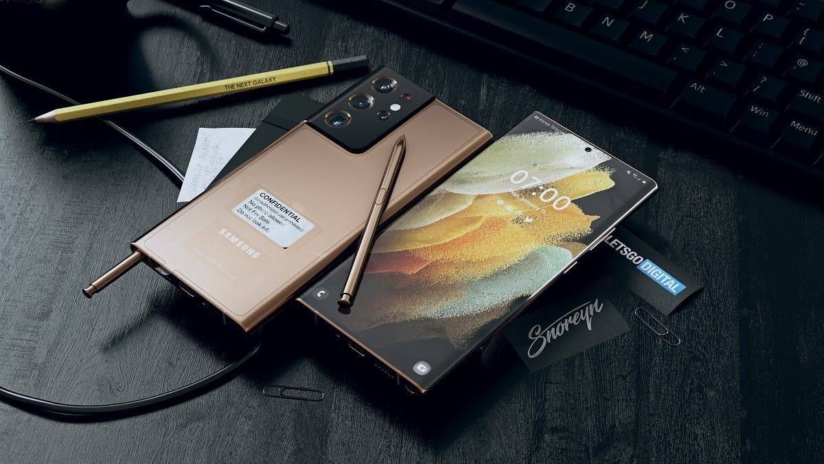 Samsung Galaxy Note 21 Ultra appears in an unboxing video