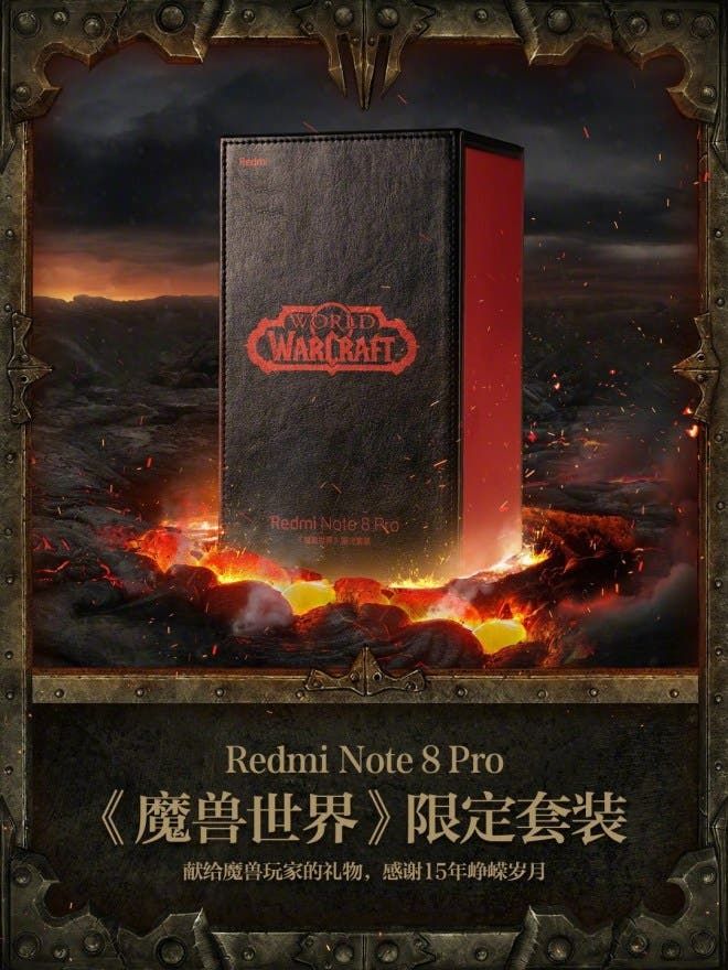 Redmi Note 8 Pro World of Warcraft Edition teased