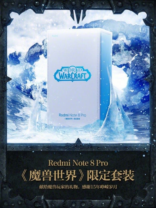 Redmi Note 8 Pro World of Warcraft Edition teased