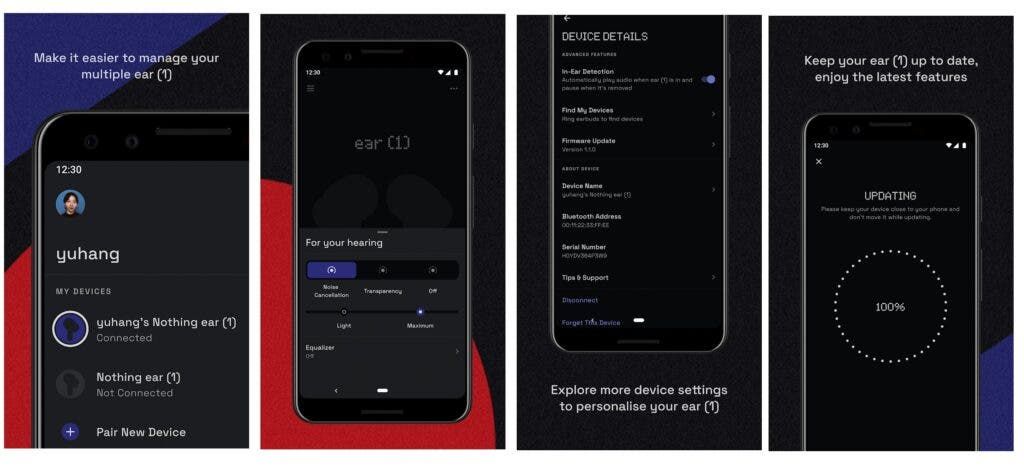 Nothing ear (1) companion app surfaces on Google Play Store