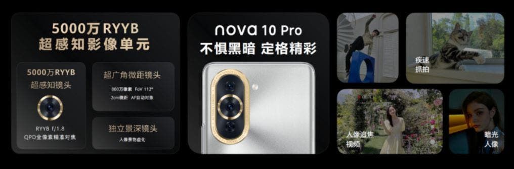 Huawei Nova 10 and 10 Pro are launched with a 60MP autofocus front camera