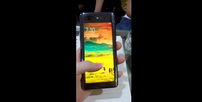 Nubia Dual Screen Phone - Rear Display