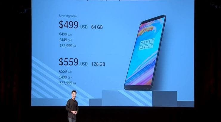 Just In: 6-inch bezel-less OnePlus 5T Goes Official
