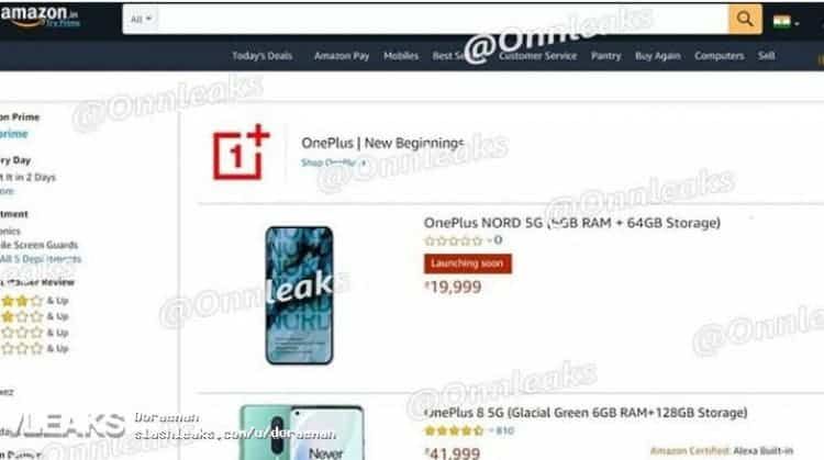 OnePlus Nord fake Rs 19,999 Amazon price pops up online