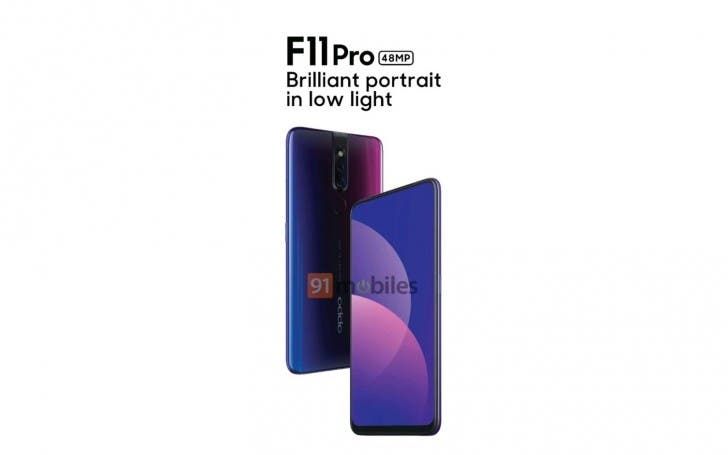 OPPO F11 Pro first renders reveals dual rear camera, notch-free design