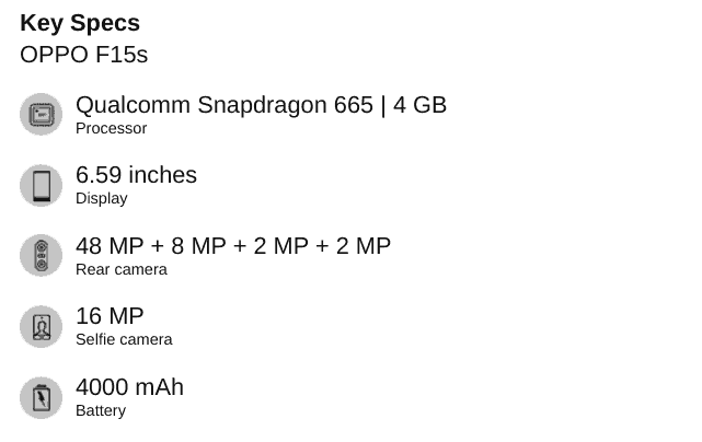 OPPO F15s to launch as rebranded OPPO A92 in India