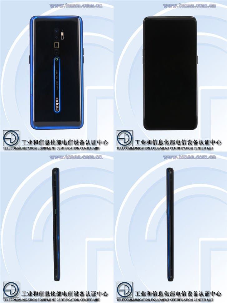 Oppo Reno 2 5G appears on TENAA, support 20x zoom
