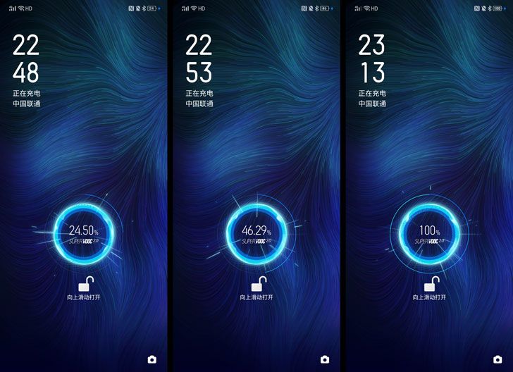 Oppo Reno Ace Charging Screenshots!