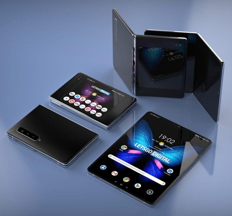 Samsung Galaxy Fold 2 patents reveal potential designs