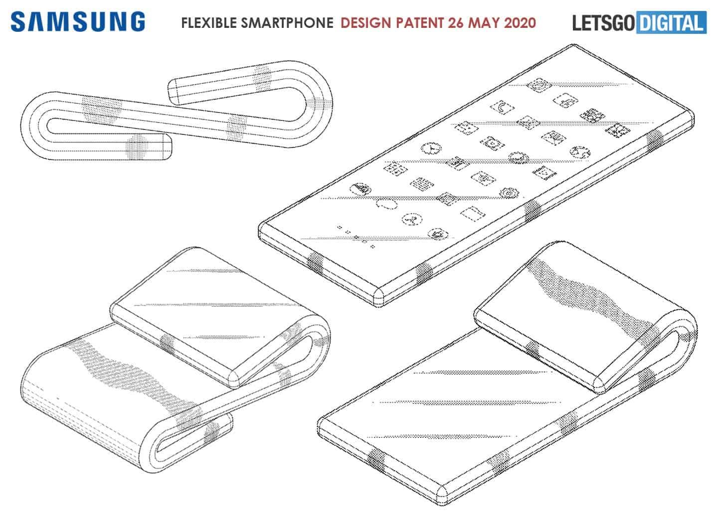 A new Samsung patent reveals a Z-shaped foldable smartphone