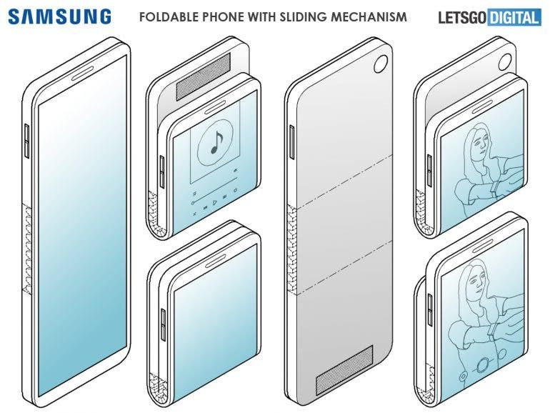 Samsung patents a new design for the second-generation Galaxy Fold