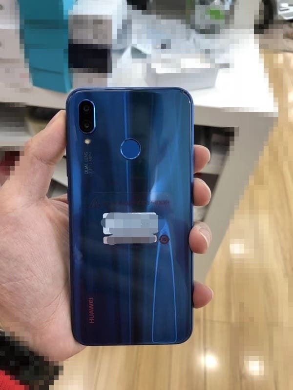 New Huawei P20 Lite image leaked in blue color