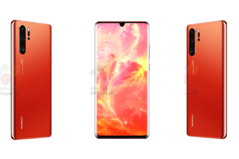 Huawei P30/P30 Pro renders reveal more surprises in a stunning new color