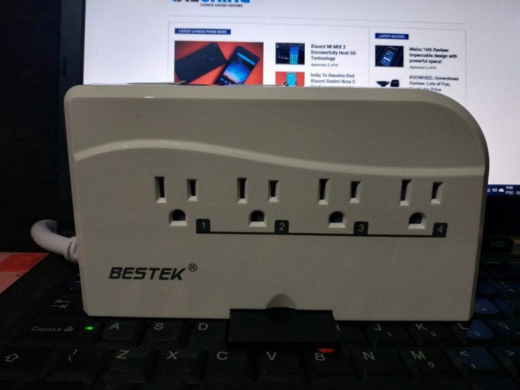 BESTEK MRJ-8002 8-Outlet Review: Take your office... everywhere