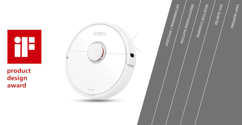 Newest Roborock S6 robot vacuum cleaner is on the first sale