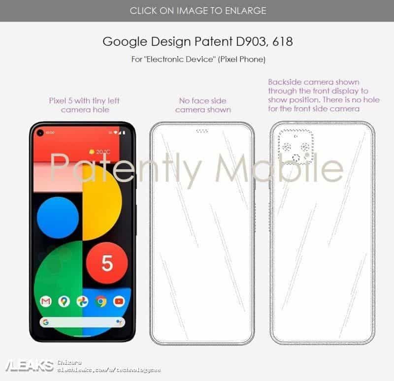 The first photo of the Pixel 6 with a sub-screen camera has appeared