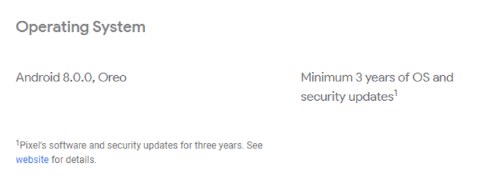 Pixel 2 & Pixel 2 XL will get Software & security update till 2020, says Google