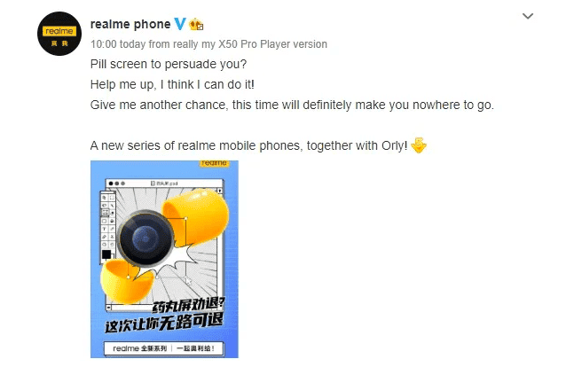 Realme is preparing to launch a new line of smartphones soon