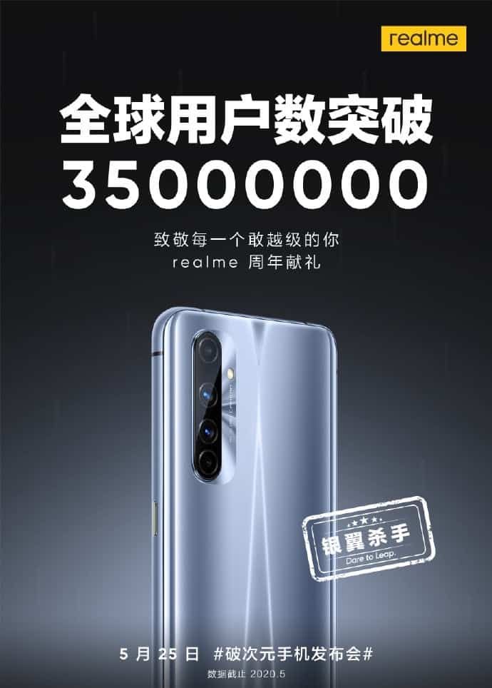 Realme global users officially exceeds 35 million
