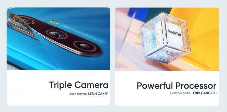 Realme C3 will debut in Indonesia on February 19 with a Triple-camera setup