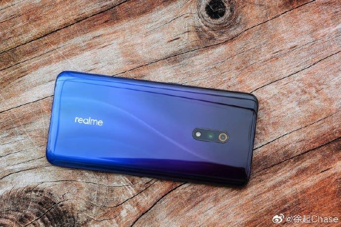 Official Realme X live images arrive, show attractive design, pop-up camera
