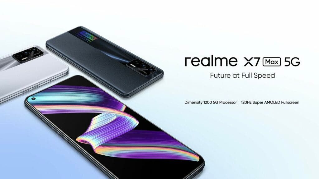 Realme X7 Max goes official: Dimensity 1200, 120Hz AMOLED display, 4500mAh battery