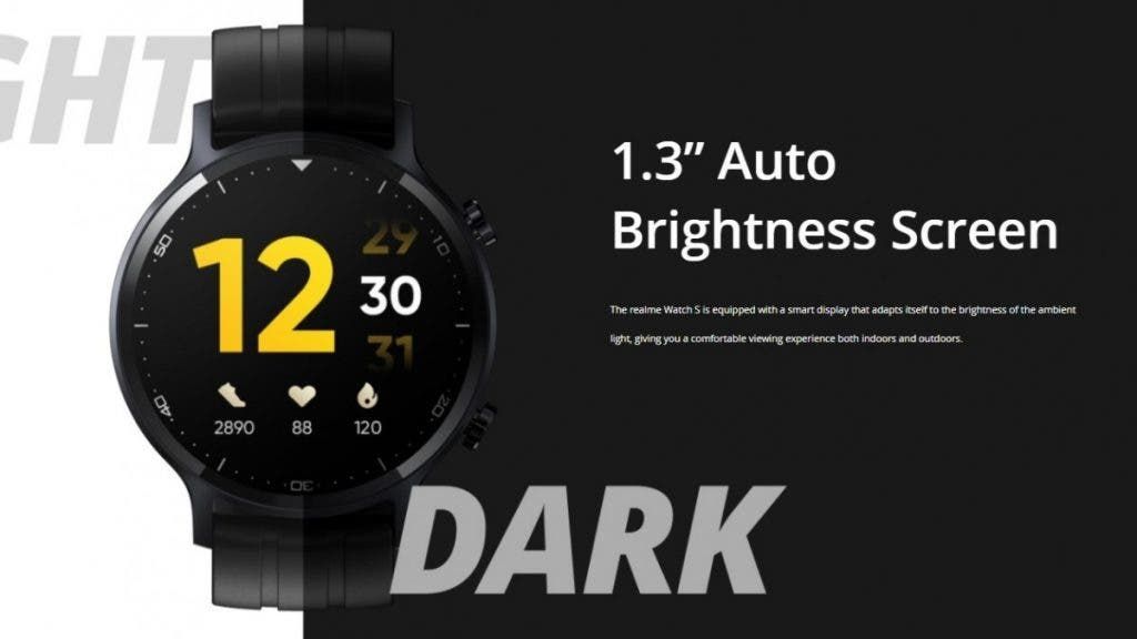 Realme Watch S with IP68 waterproof & SpO2 released for €79.99 in Europe