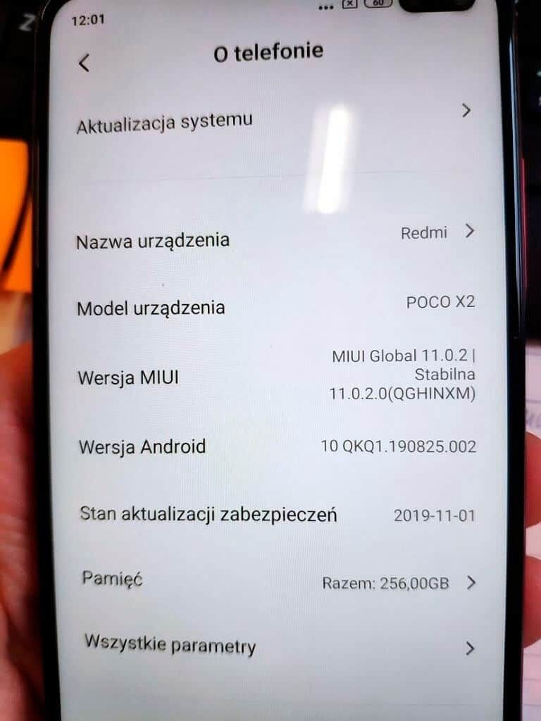 This image would confirm that the Poco X2 is actually the Redmi K30 4G