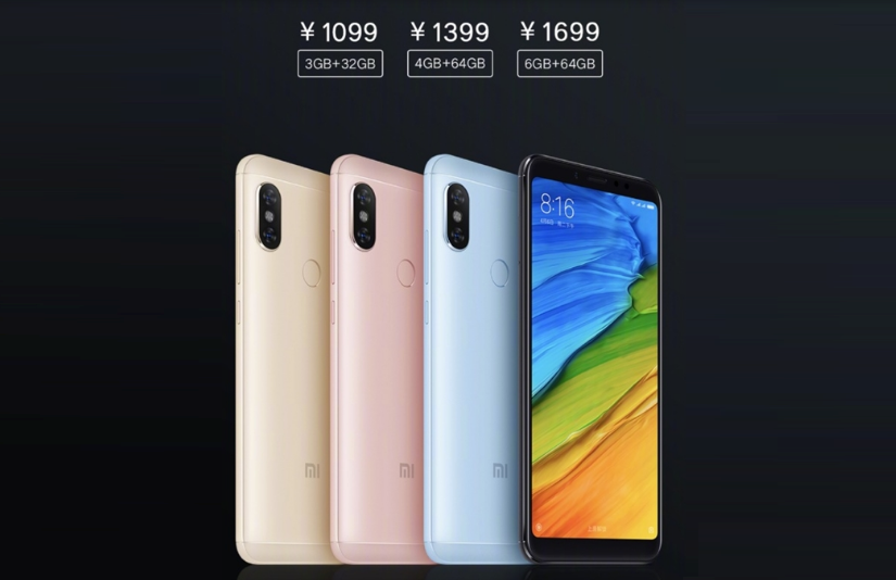 Xiaomi Redmi Note 5 with AI dual camera, Android 8.1, 6GB RAM launched