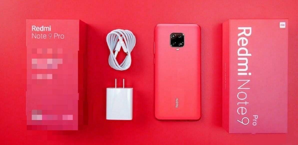 Alleged Redmi Note 9 Pro (Red) live image leaks online