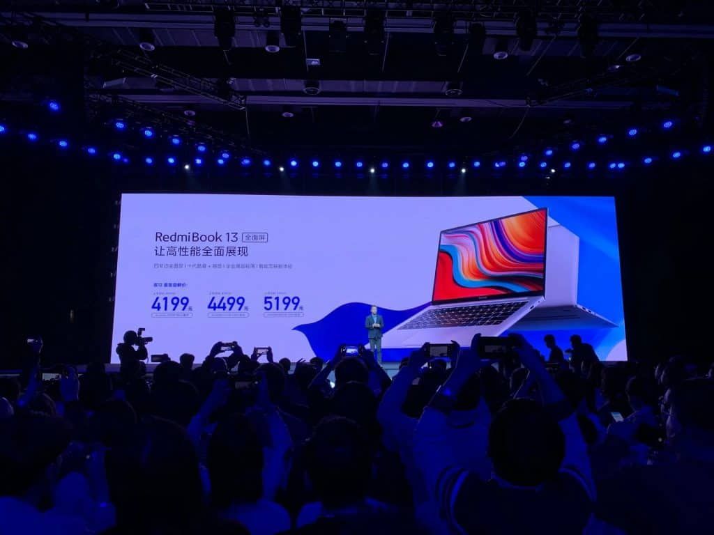 RedmiBook 13 unveiled with 10th gen Intel Processors and 89% screen-to-body ratio