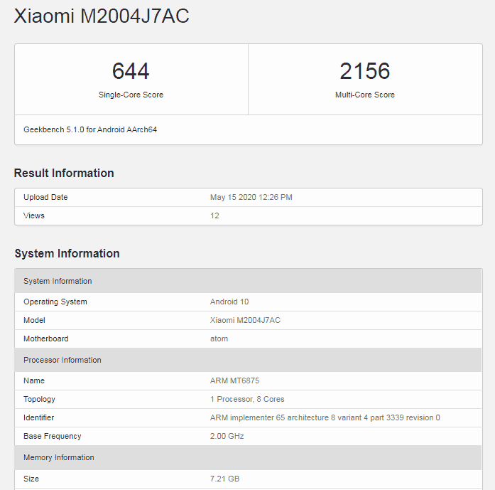 Redmi Note 10 and Note 10 Pro performance revealed by Geekbench