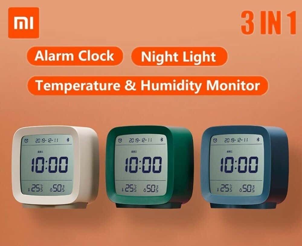 Xiaomi SO WHITE ES3 and QingPing alarm clock on sale