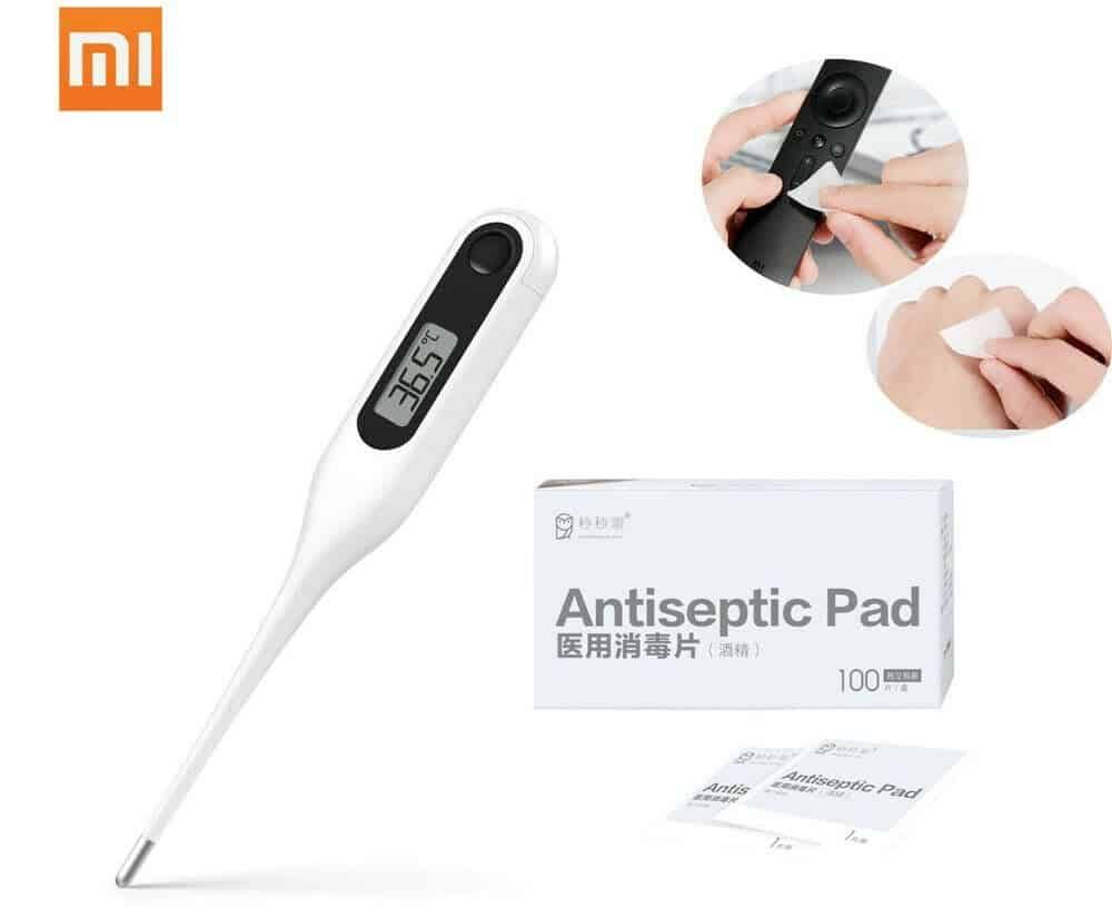 Xiaomi UV disinfection lamp and thermometer on sale