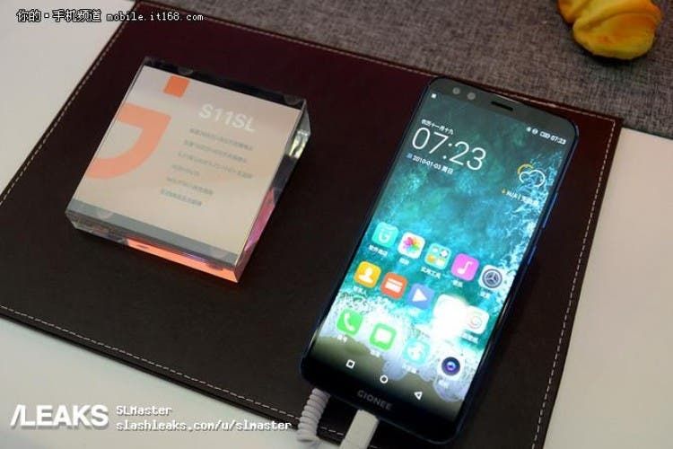 Gionee S11, S11S, F6 and Steel 3 outed in official live photos ahead of launch