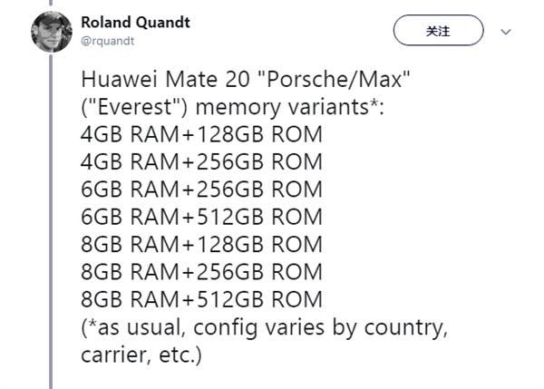 All Huawei Mate 20 Series Phones To Have Highest 8+512GB Variant