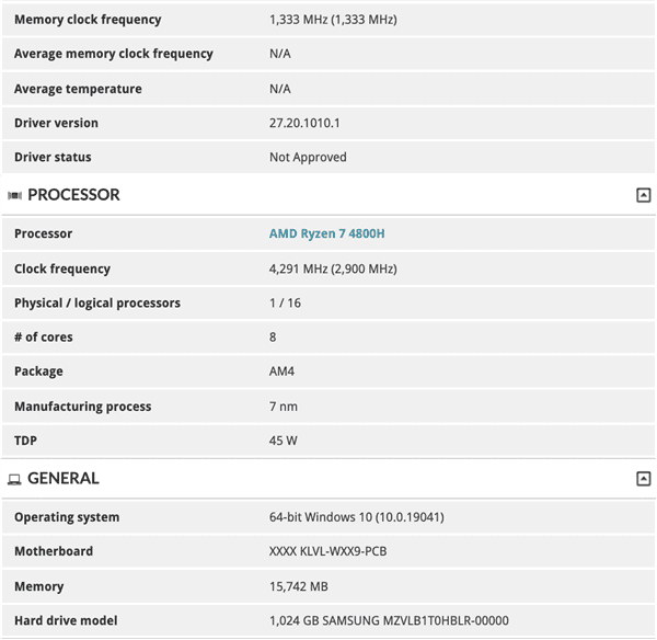 Honor MagicBook AMD Version Hardware Parameters Leaked