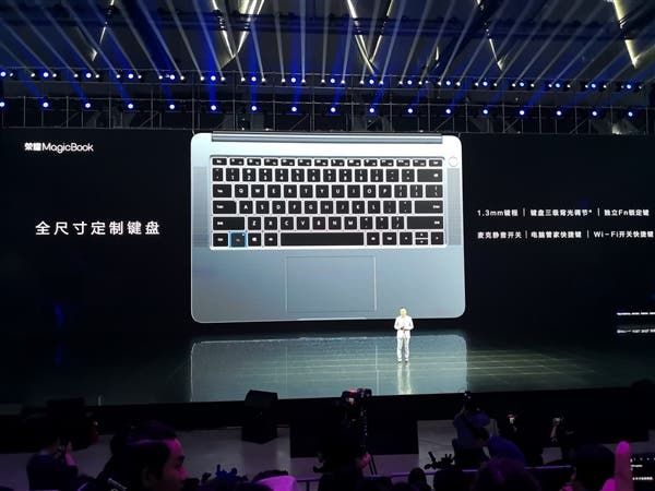 Huawei Honor MagicBook Announced