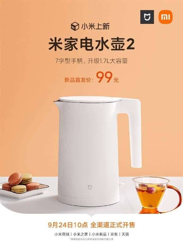 Xiaomi Smart Kettle 2, New Mijia Smart Lamp And Sensing Night Light Launched