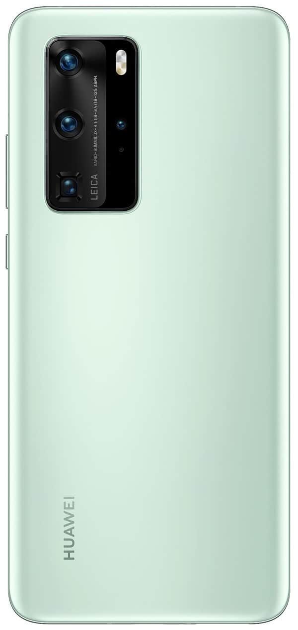 Huawei P40 Pro New Mint Green Color Render Surfaces Online