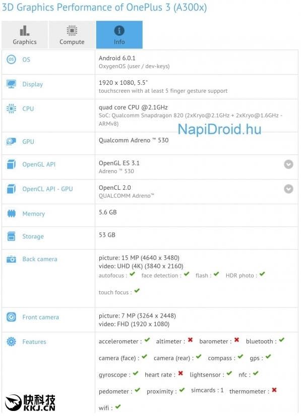 Range topping OnePlus 3 will have NFC and single SIM