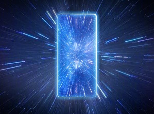 Vivo NEX 3 Waterfall display appears with very pronounced edges