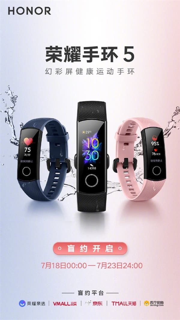 Honor Band 5 Unleashed: Main Rival Of Xiaomi Mi Band 4