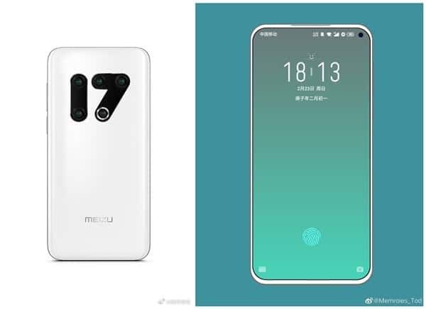 Meizu 17 Appears in New Render with a Very Unique Camera Setup