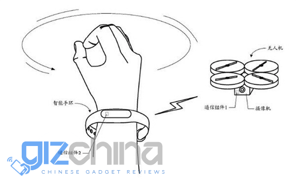 Lei Jun shows off a Mi Band with a screen, could it control a drone?