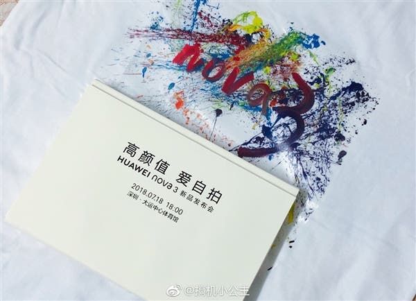 Huawei Nova 3 Launch Event Invitations Sent Out