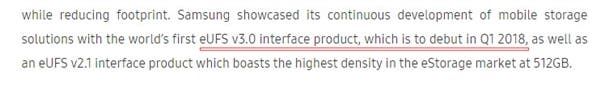 UFS 3.0 Standard Released With Twice Faster Performance Than UFS 2.1