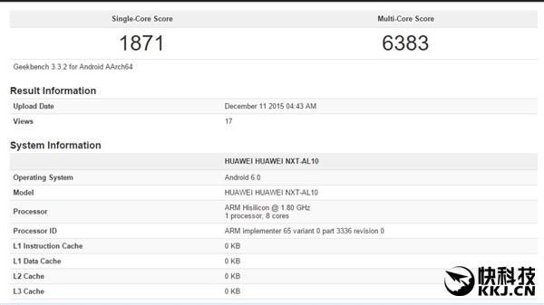 Snapdragon 820 Geekbench scores