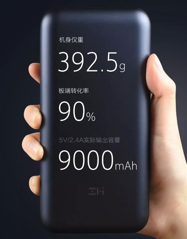 ZMI 10 PowerBank With 15.000mAh Capacity Announced at 269 Yuan ($41)