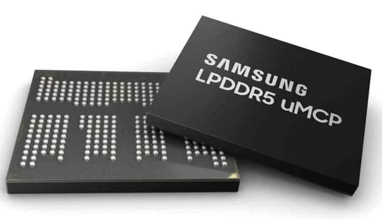 Samsung LPDDR5 uMCP: flagship performance for low-cost smartphones